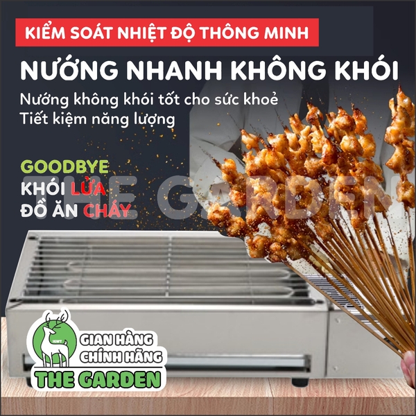 Bếp nướng điện không khói đa năng THE GARDEN BD-280 công suất 2800W
