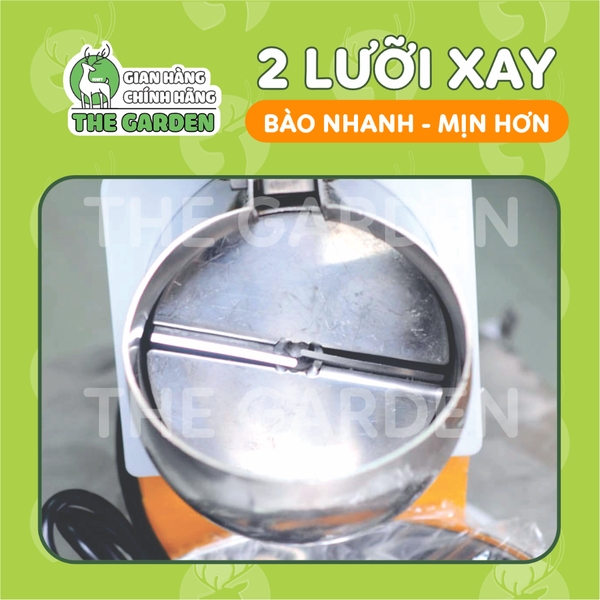 Máy Bào Đá THE GARDEN TG-50 | 2 lưỡi inox | 2 nắp | 500W