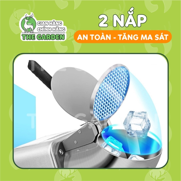 Máy Bào Đá THE GARDEN TG-50 | 2 lưỡi inox | 2 nắp | 500W