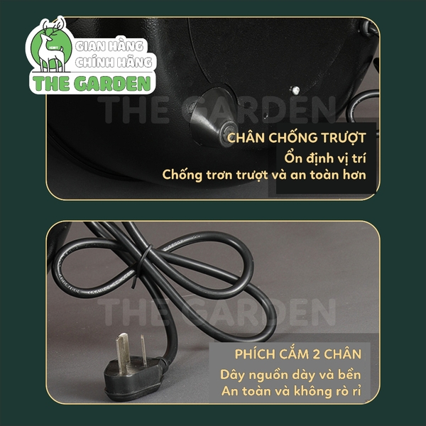 Nồi Ủ Trân Châu 10L Vỏ Gang THE GARDEN
