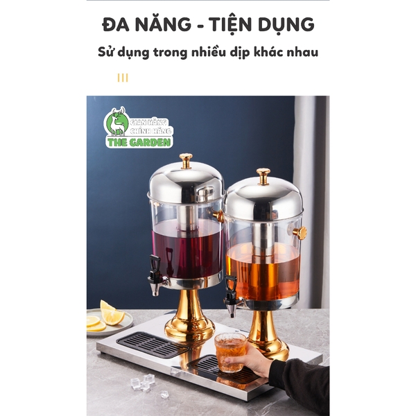 Bình làm lạnh đựng nước ép trái cây | Dung tích 8L