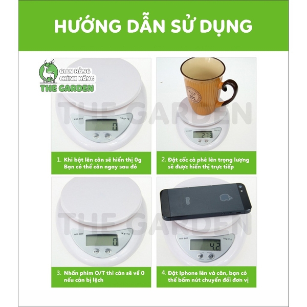 Cân Tiểu Ly Điện Tử | Model B05 | Định lượng 5kg - 1g