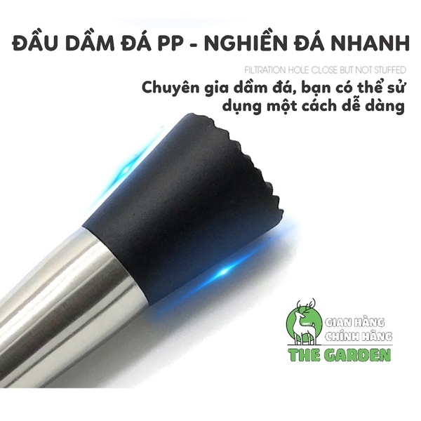 Chày bar dầm pha chế inox 20cm