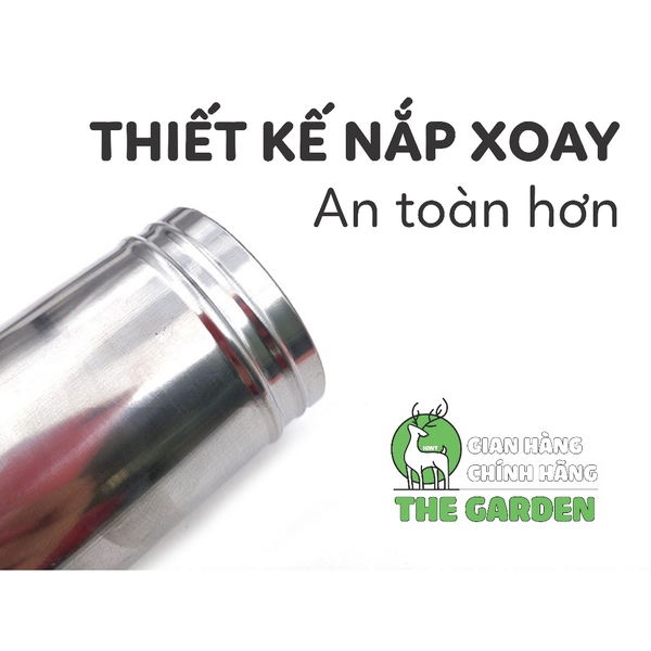 Hũ rắc bột | Chất liệu inox