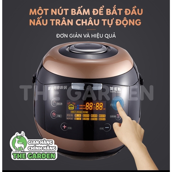 Nồi nấu trân châu tự động AONUOSI phiên bản Tiếng Anh dung tích 5L