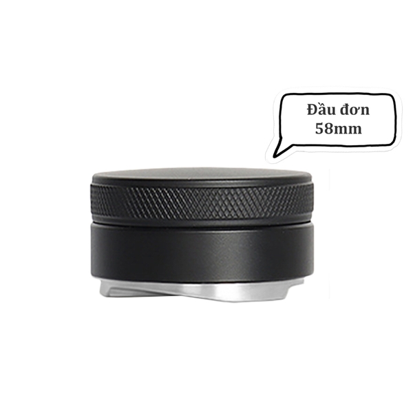 Tamper OCD 58mm nén cà phê | Đầu đôi | Chất liệu Inox 304