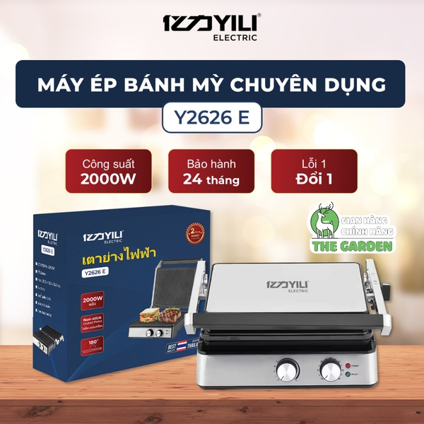 Máy nướng bánh mì YILI | Công suất 2000W