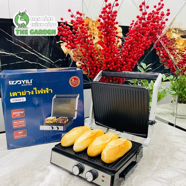Máy nướng bánh mì YILI | Công suất 2000W