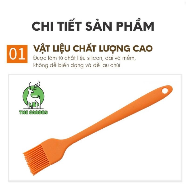 Chổi Silicon quét dầu ăn