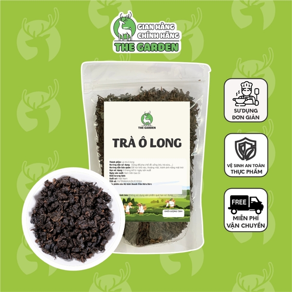 Trà ô long cao cấp THE GARDEN pha trà sữa, trà trái cây gói 500g