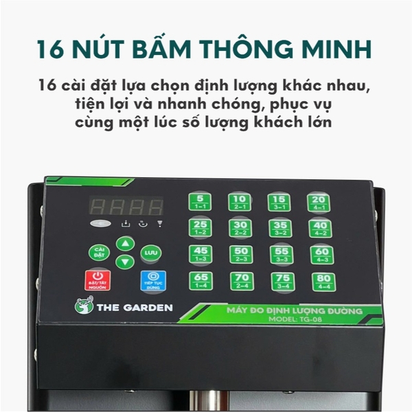 Máy định lượng đường THE GARDEN TG-08