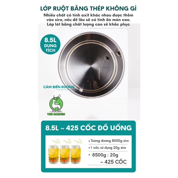 Máy định lượng đường THE GARDEN TG-08