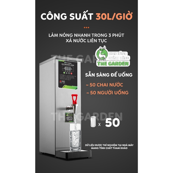 Cây Nước Nóng THE GARDEN TG-10 | Dung Tích 10L | 2500W