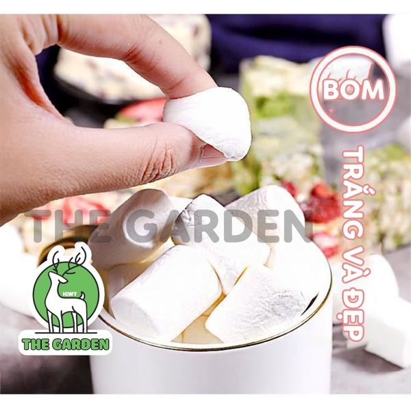 Kẹo bấc Marshmallow Erko | Giảm đường 20%  | Túi  500gram (nguyên gói)