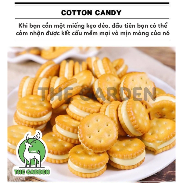 Kẹo bấc Marshmallow Erko | Giảm đường 20%  | Túi  500gram (nguyên gói)