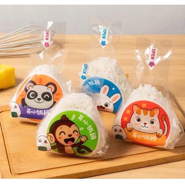 Túi bóng cơm nắm tam giác | Combo 50 cái