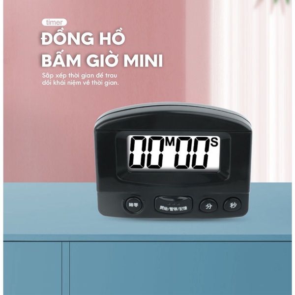 Đồng hồ bấm giờ mini