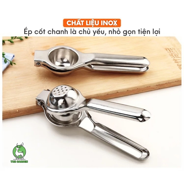 Dụng cụ ép chanh | Chất liệu inox | Kích thước 21cm