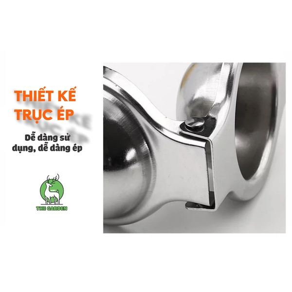 Dụng cụ ép chanh | Chất liệu inox | Kích thước 21cm