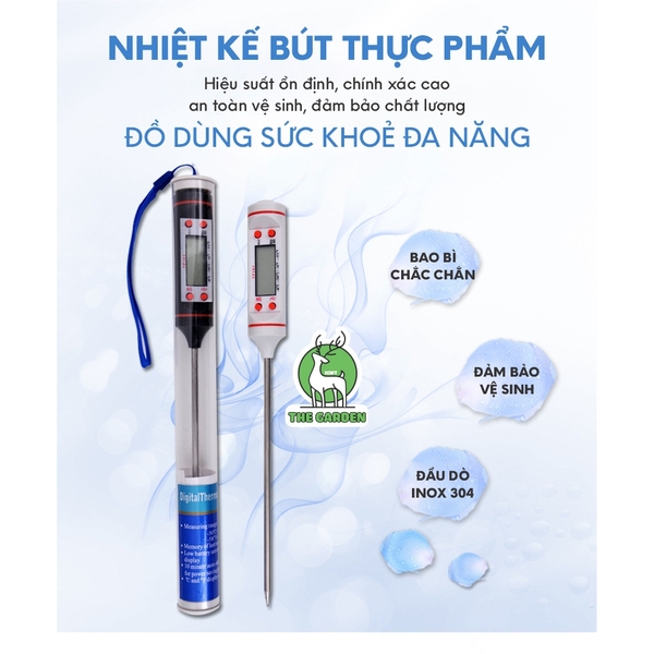 Nhiệt Kế đo nhiệt độ đồ uống