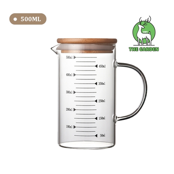 Cốc đong định lượng | Thủy tinh | Dung tích 350ml - 500ml - 1000ml