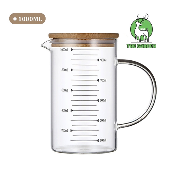 Cốc đong định lượng | Thủy tinh | Dung tích 350ml - 500ml - 1000ml