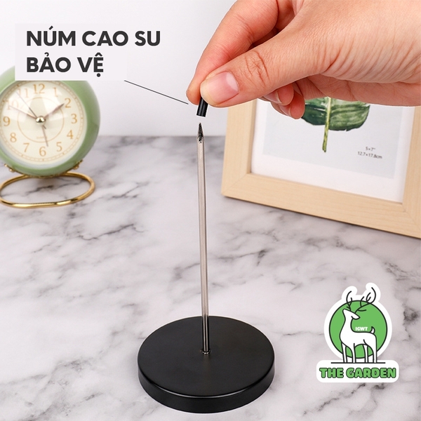 Cọc ghim Inox Cắm Giấy Hoá Đơn