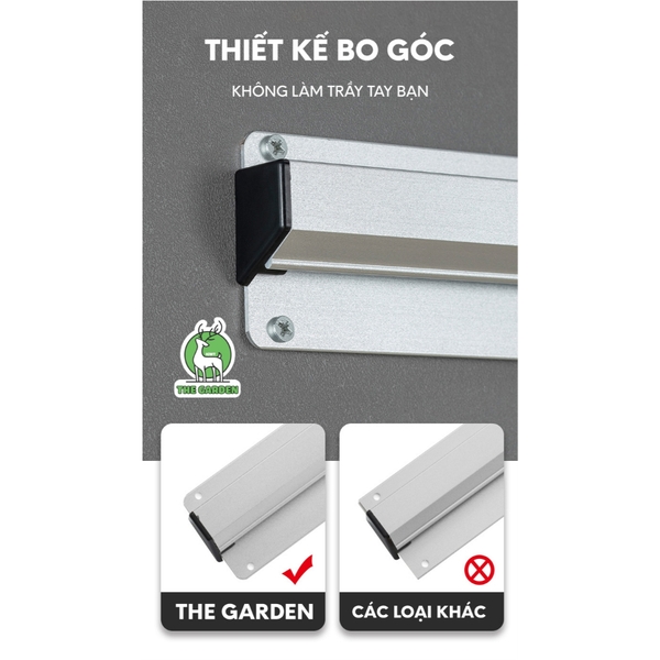 Thanh kẹp bill THE GARDEN thanh kẹp order , hóa đơn bằng inox 304 chiều dài 40cm