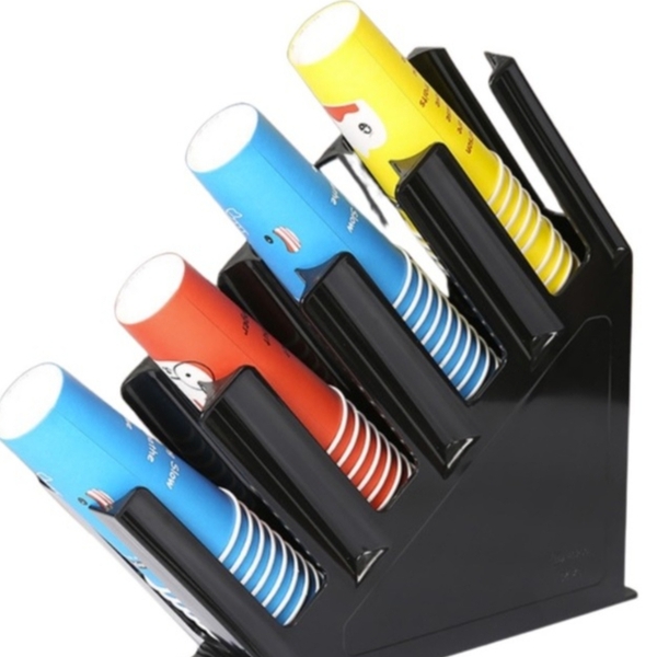 Kệ úp cốc chéo 4 tầng