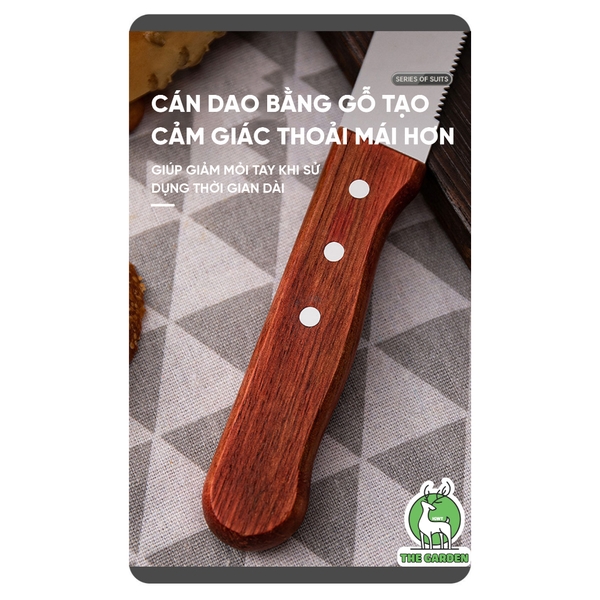 Dao răng cưa cắt bánh mì | 25 và 30cm
