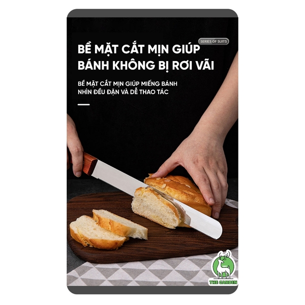 Dao răng cưa cắt bánh mì | 25 và 30cm