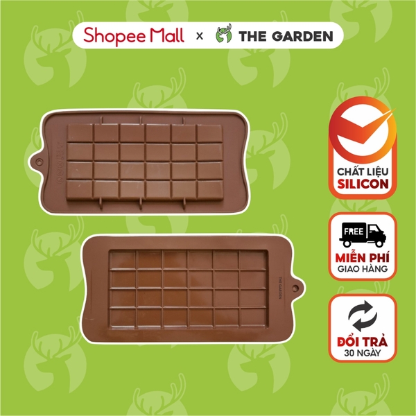 Khuôn làm Chocolate Bark bằng Silicon