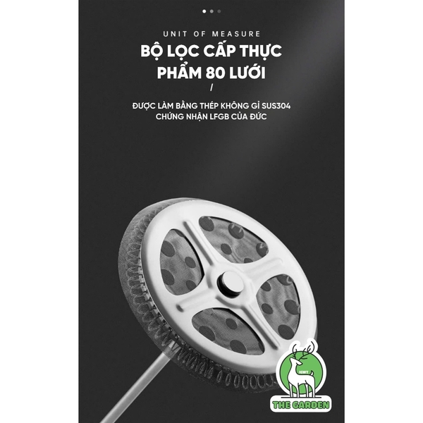 Phin pha cà phê French Press thủy tinh Borosilicate |Dung tích 600 ML và 350ml