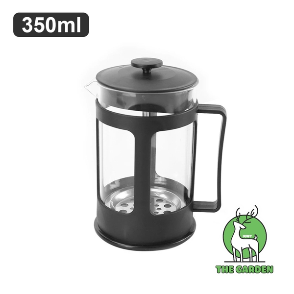 Phin pha cà phê French Press thủy tinh Borosilicate |Dung tích 600 ML và 350ml