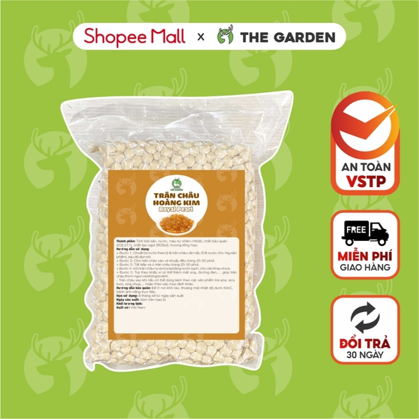 Trân châu hoàng kim THE GARDEN | Gói 1000g