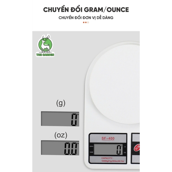Cân Tiểu Ly Điện Tử | Model SF400 | Định lượng 10kg - 1g