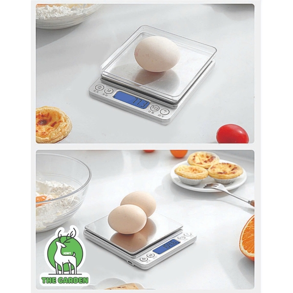 Cân Tiểu Ly Điện Tử | Model i-2000 | Định lượng 3kg - 0.1g | Có đèn LED