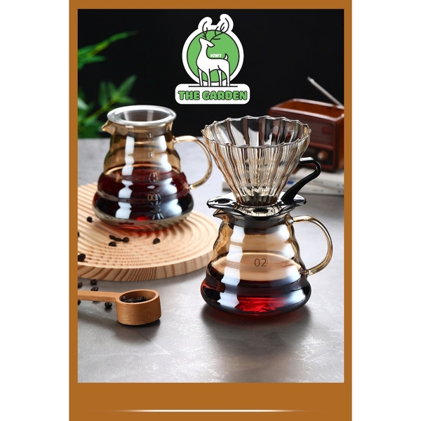 Bình pha cà phê V60  | Dung tích 600ml và 800ml