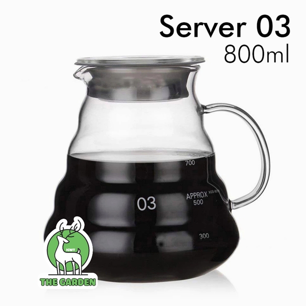 Bình pha cà phê V60  | Dung tích 600ml và 800ml