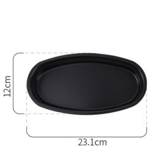 Khuôn nướng bánh mì hoa cúc hình oval | Thép carbon chống dính | Model D08