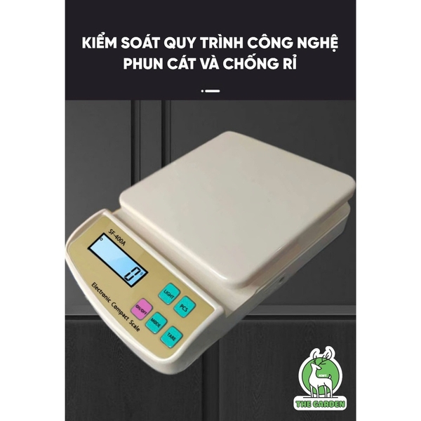 Cân Tiểu Ly Điện Tử | Model SF400A Nâng Cấp | Định lượng 5kg - 1g | Có đèn LED | Sạc điện