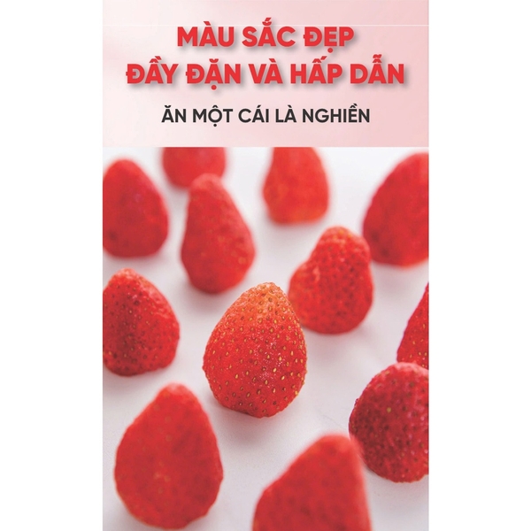 Dâu tây sấy giòn THE GARDEN | Túi 500GR