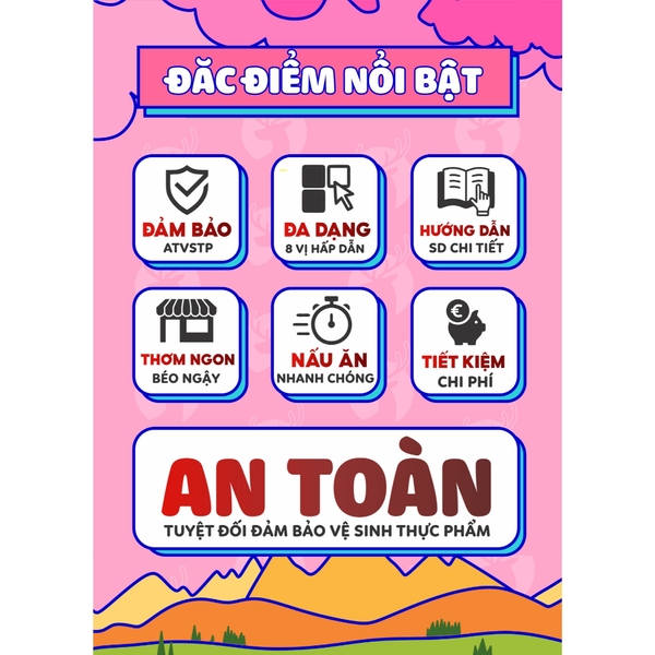 Bột Pudding Trứng THE GARDEN | Nhiều vị Socola, Matcha, Dâu, Khoai Môn | Gói 100g