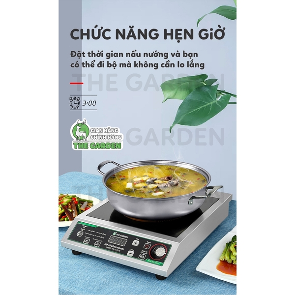 Bếp từ công nghiệp 3500W GREENFIRE GF-3500 PLUS