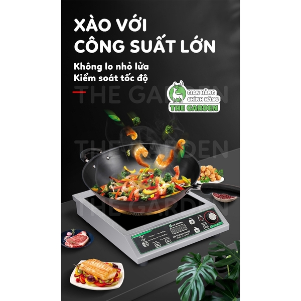 Bếp từ công nghiệp 3500W GREENFIRE GF-3500 PLUS