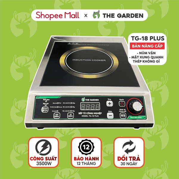 Bếp từ công nghiệp 3500W GREENFIRE GF-3500 PLUS