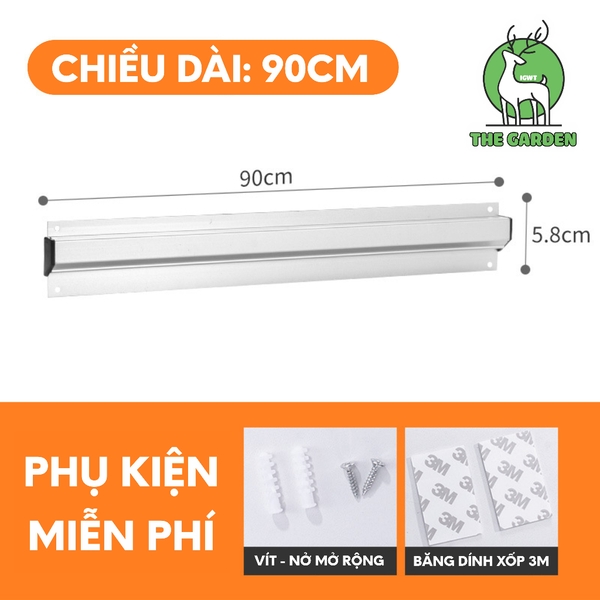 Thanh kẹp bill THE GARDEN thanh kẹp order , hóa đơn bằng inox 304 chiều dài 40cm