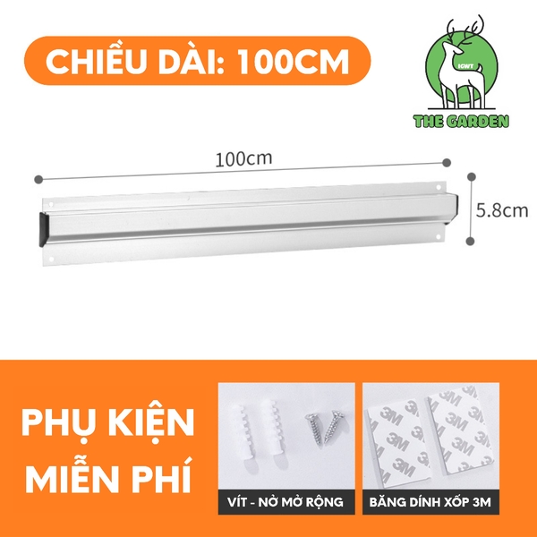 Thanh kẹp bill THE GARDEN thanh kẹp order , hóa đơn bằng inox 304 chiều dài 40cm