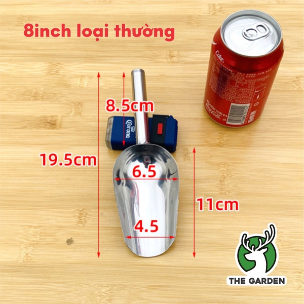 Dụng cụ xúc đá | Chất liệu inox | Nhiều kích thước