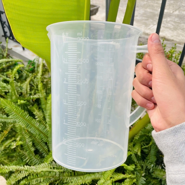 Ca đong nhựa | Dung tích 3000ml